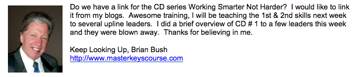 Brian Bush Testimonial Brian Bush Testimonial